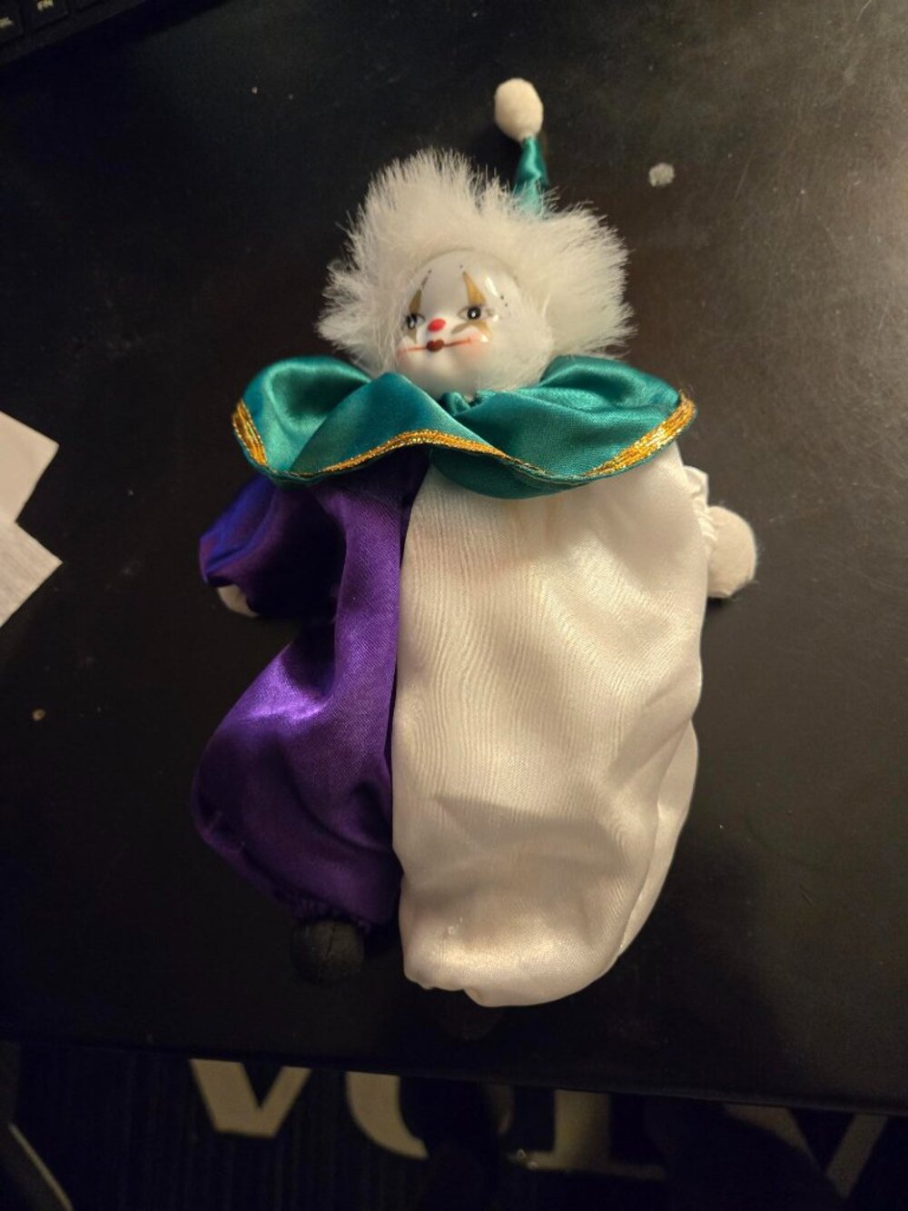 Porcelain Face Mini Collectable Clown